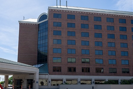 Dallas Embassy Suites Concrete Repairs - RTC Restoration and Glass